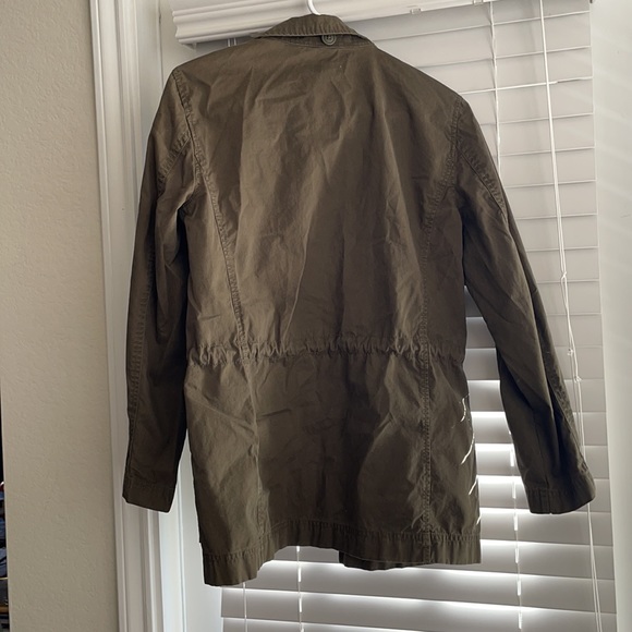 XS JCrew Green Military Jacket - Picture 2 of 2